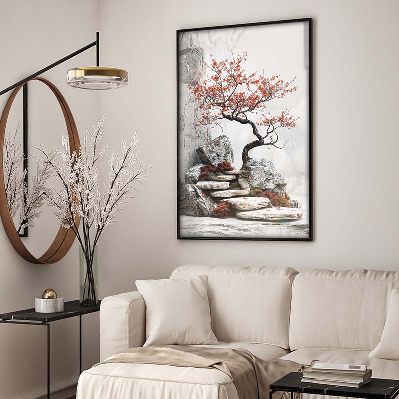 Japanese Bonsai V1828 Canvas