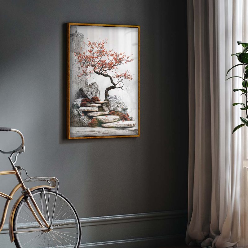 Japanese Bonsai V1828 Canvas