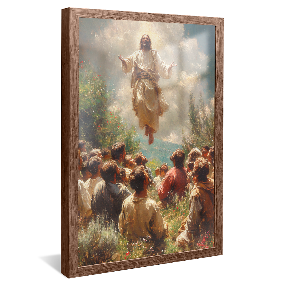 Jesus Ascending to Heaven Canvas