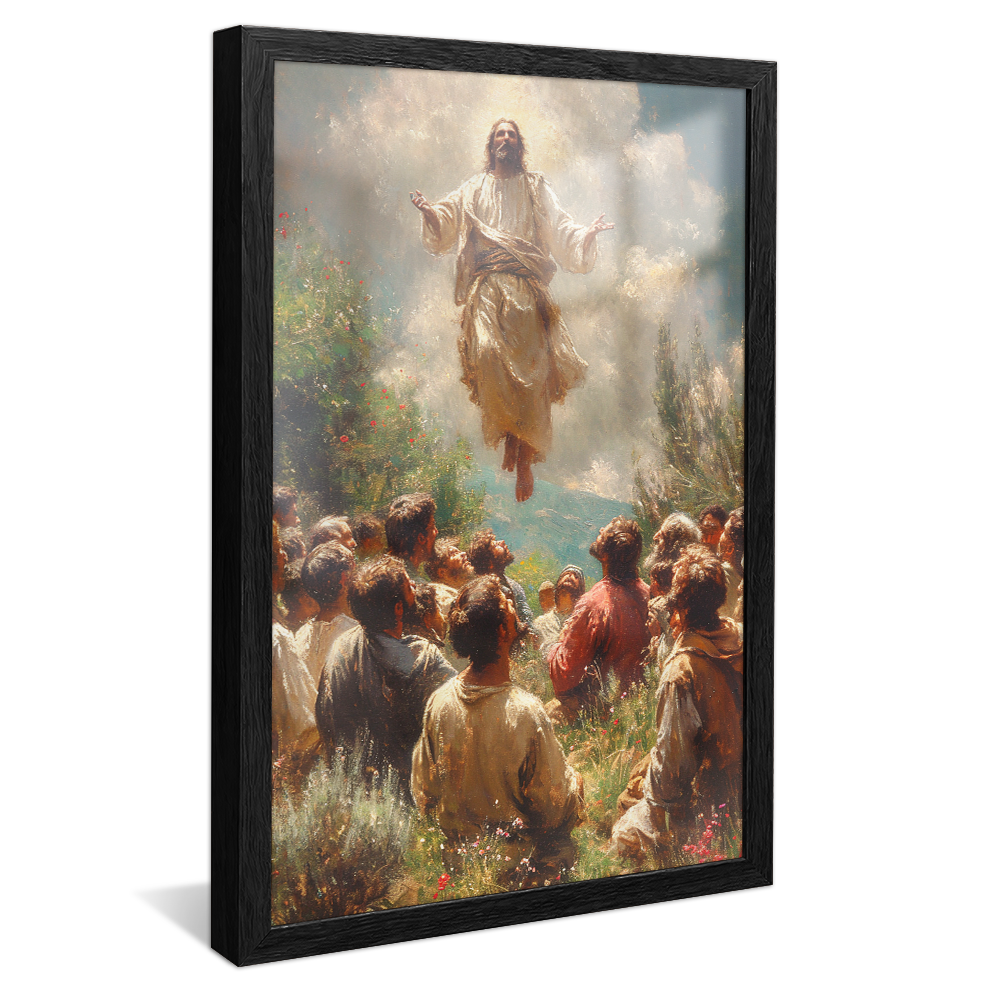 Jesus Ascending to Heaven Canvas