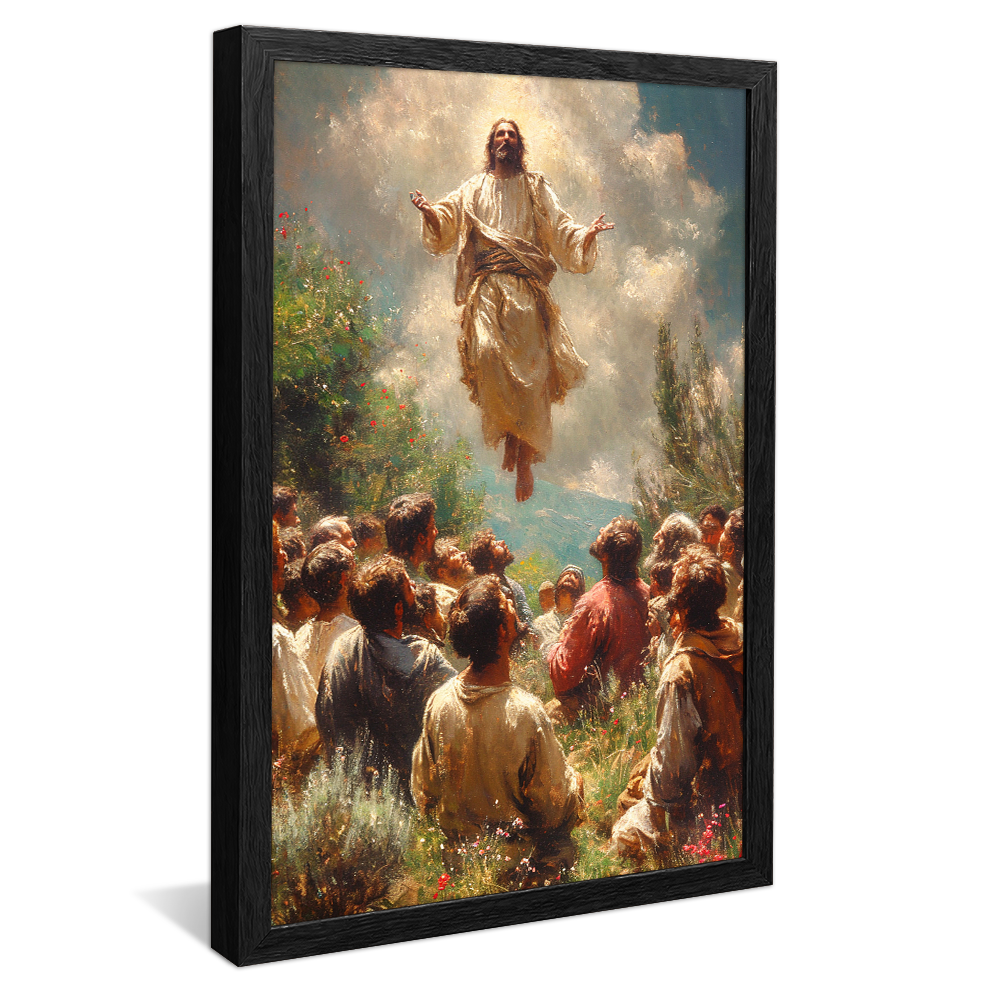 Jesus Ascending to Heaven Canvas