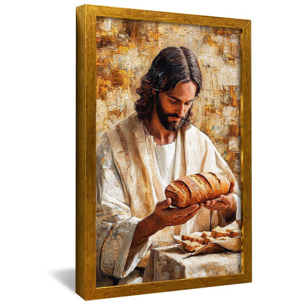 Jesus Blesses the Bread V2020 Canvas