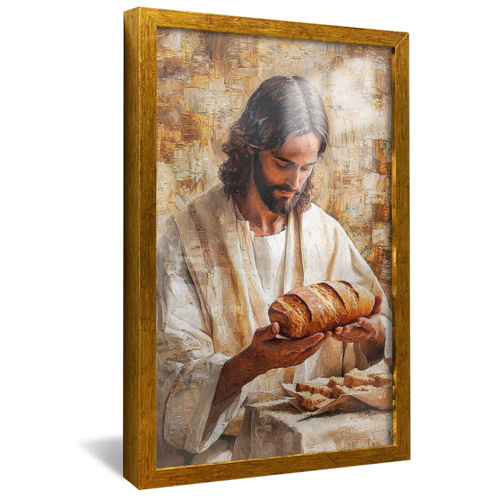 Jesus Blesses the Bread V2020 Canvas