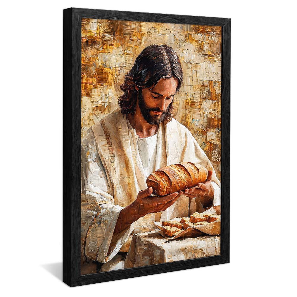 Jesus Blesses the Bread V2020 Canvas