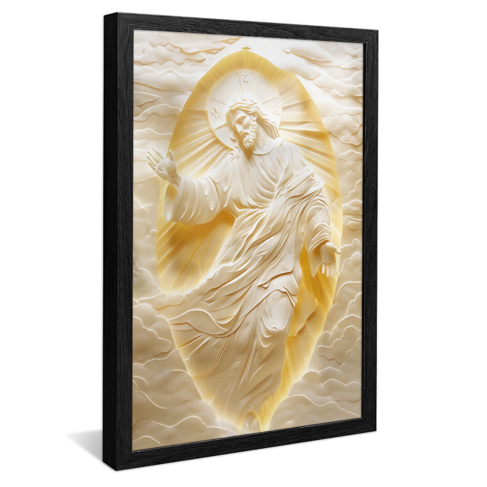 Jesus Christ Marble V1403 Canvas