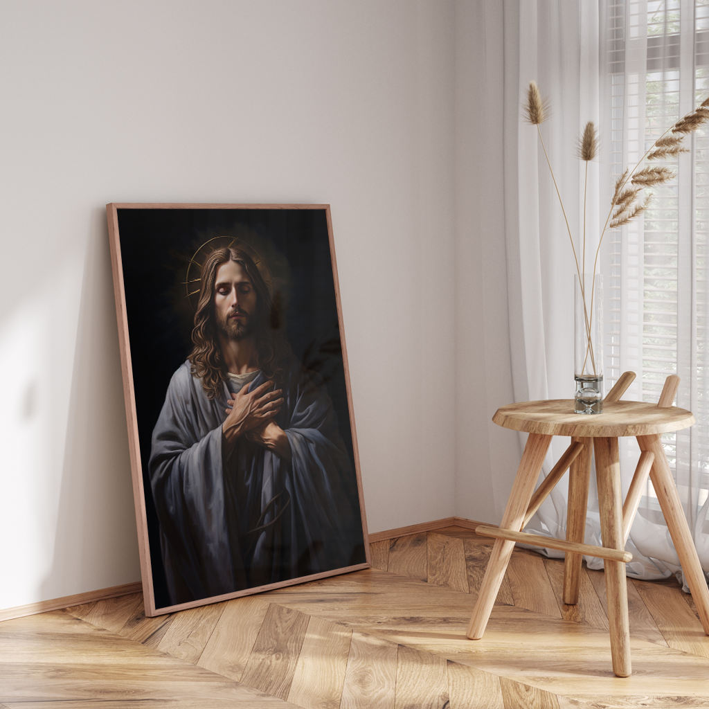 Jesus Christ Painting V801 Canvas