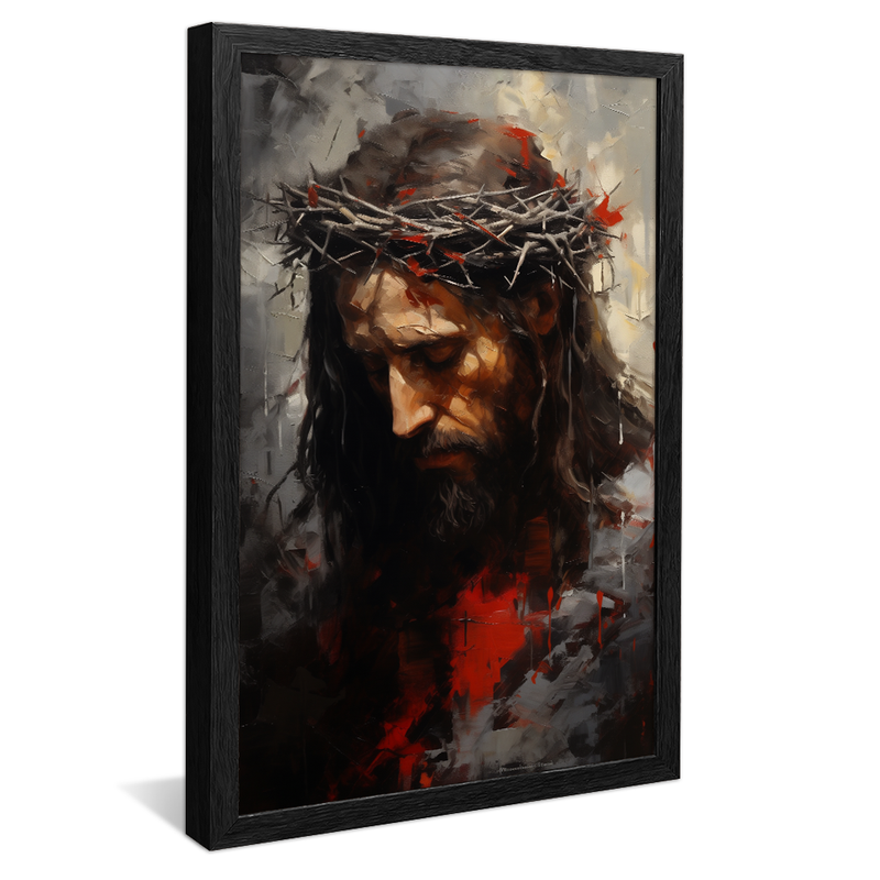 Jesus Christ Savior V741 Canvas