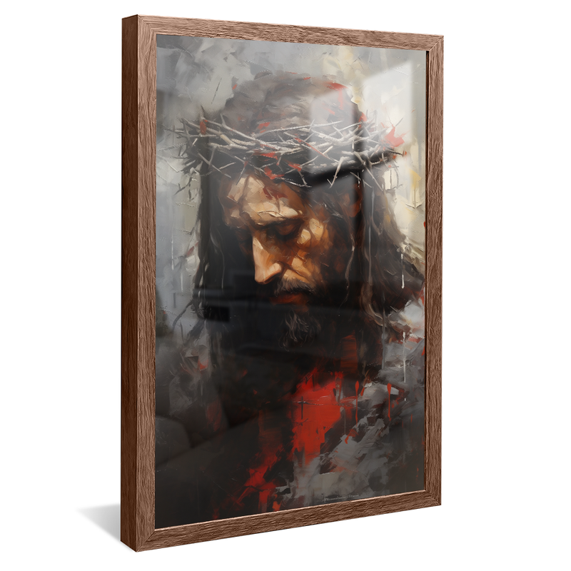 Jesus Christ Savior V741 Canvas