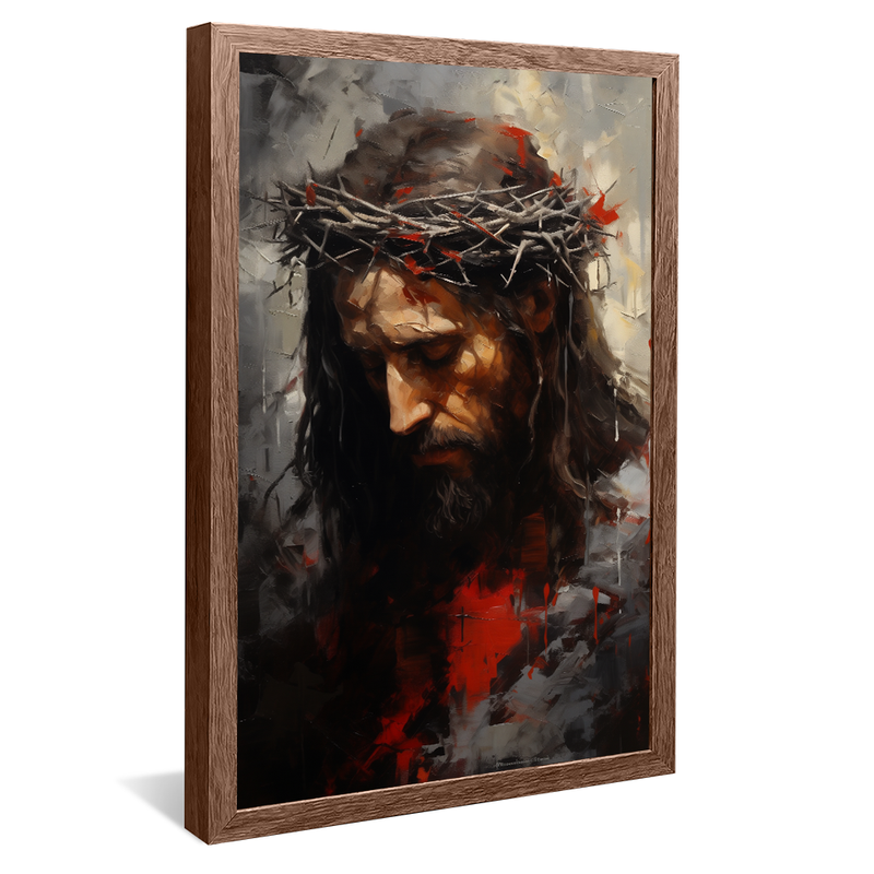 Jesus Christ Savior V741 Canvas