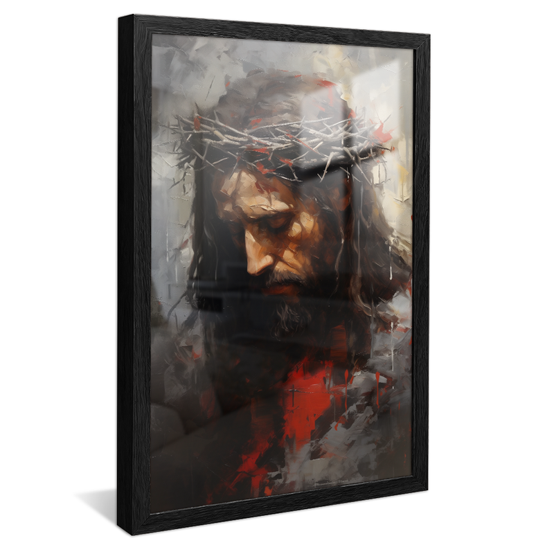 Jesus Christ Savior V741 Canvas