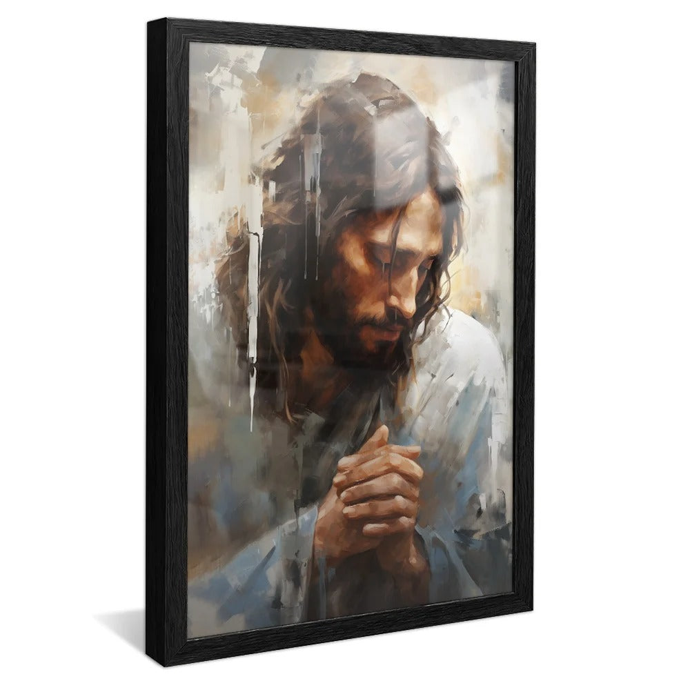 Jesus Christ praying Canvas