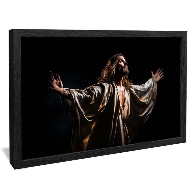 Jesus Open Arms V1632 Canvas