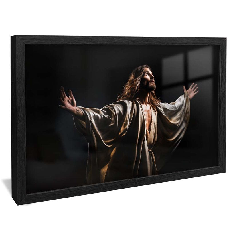 Jesus Open Arms V1632 Canvas