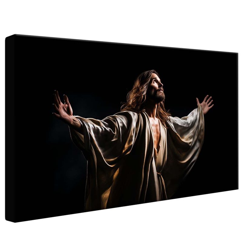 Jesus Open Arms V1632 Canvas