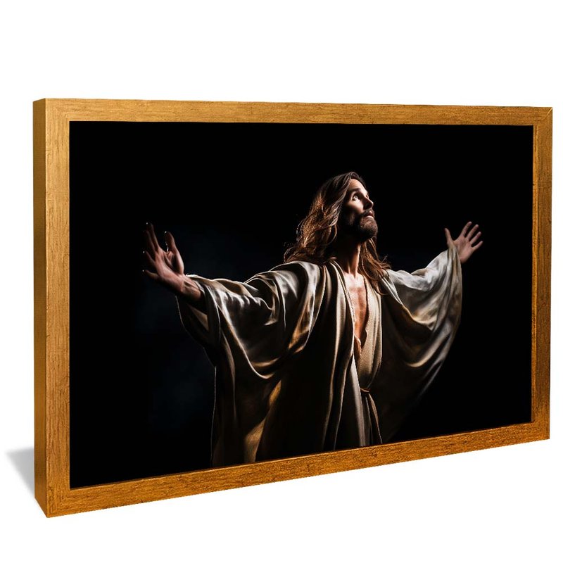 Jesus Open Arms V1632 Canvas