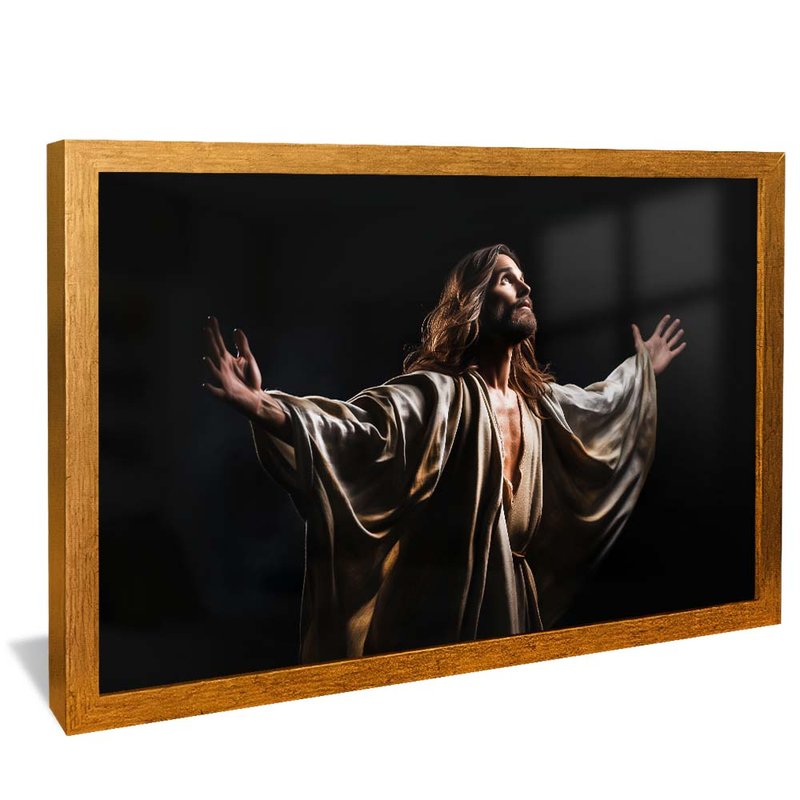 Jesus Open Arms V1632 Canvas