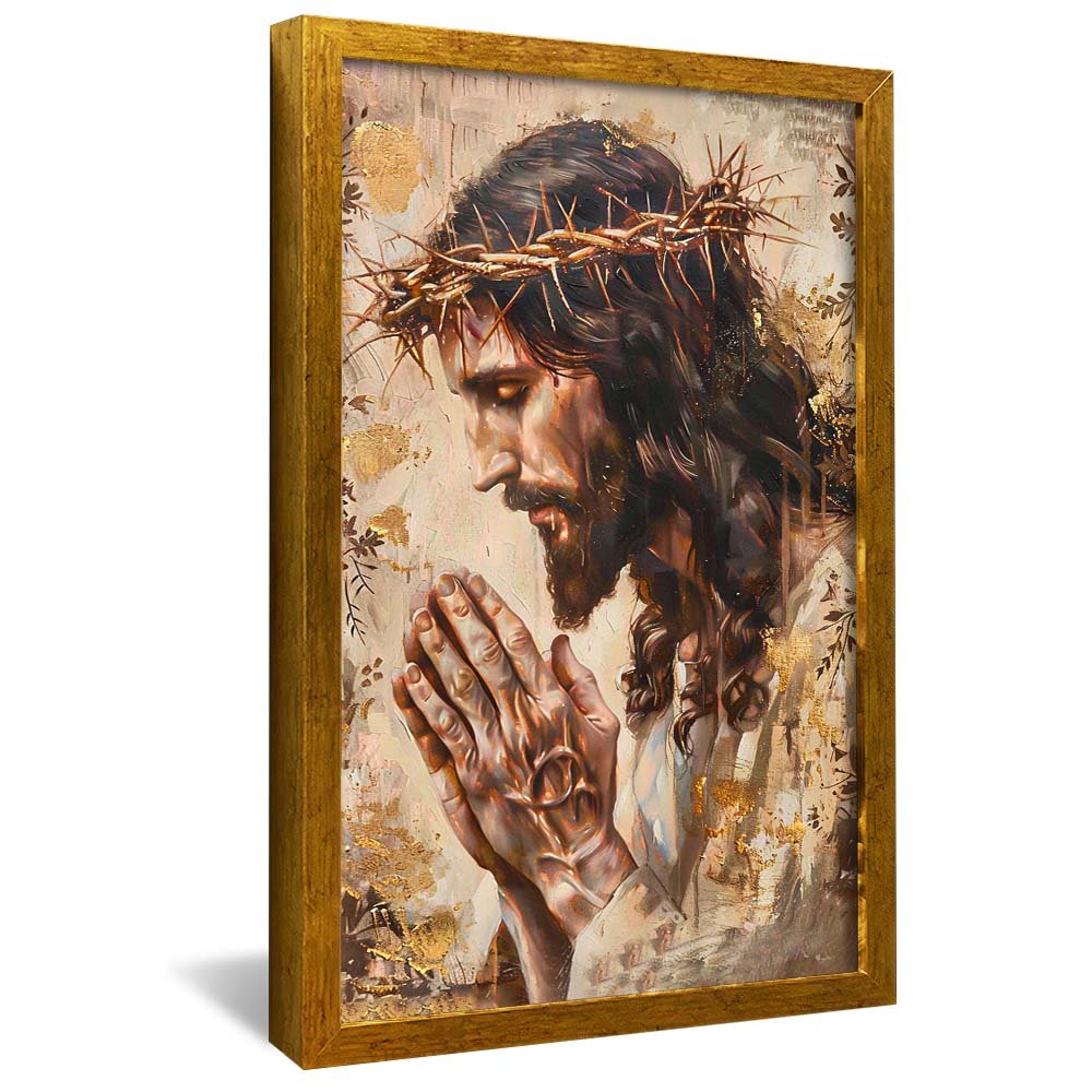 Jesus Praying Painting Canvas