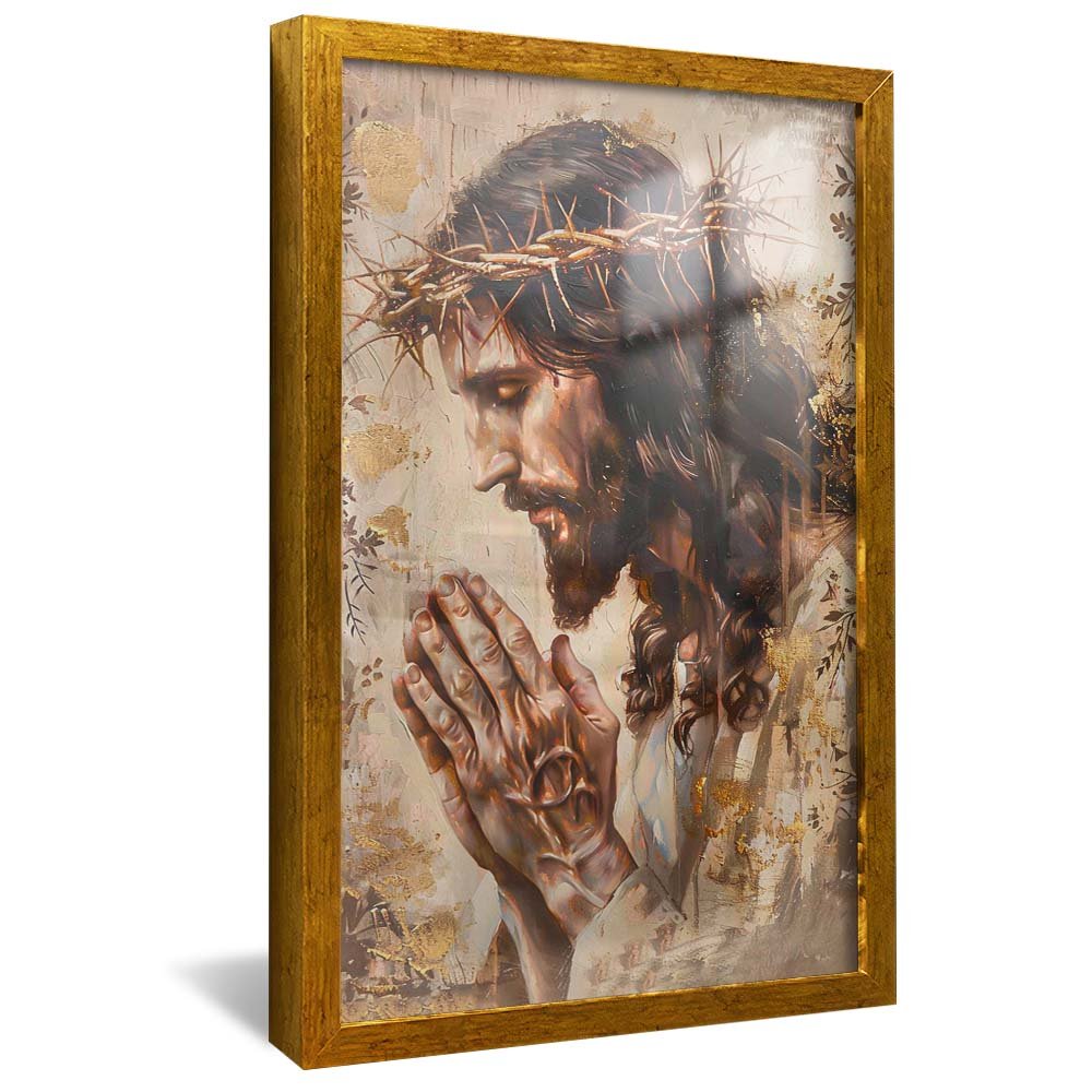 Jesus Praying Painting Canvas