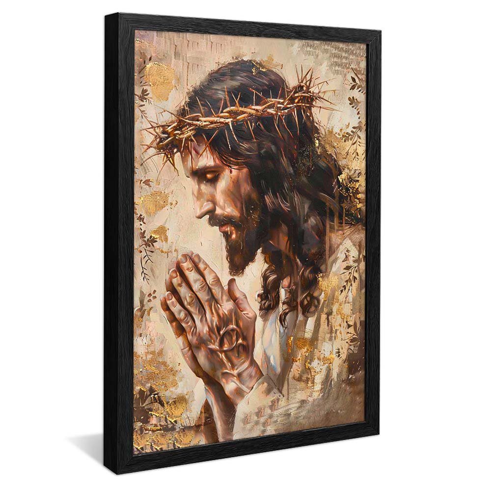 Jesus Praying Painting Canvas