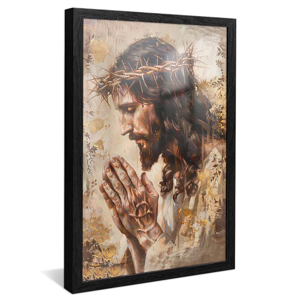 Jesus Praying Painting Canvas