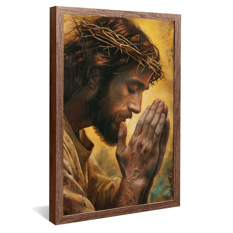 Jesus Praying V1805 Canvas