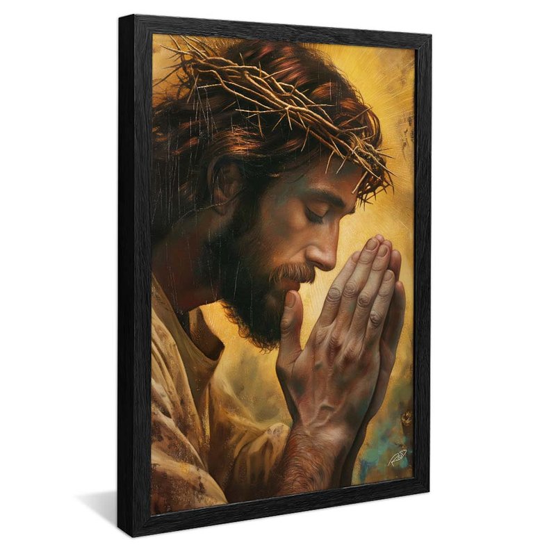 Jesus Praying V1805 Canvas