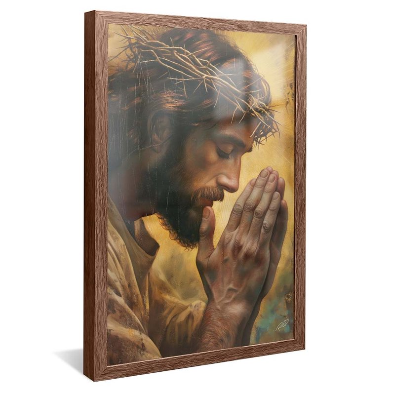 Jesus Praying V1805 Canvas