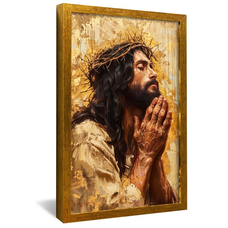 Jesus Praying V1832 Canvas