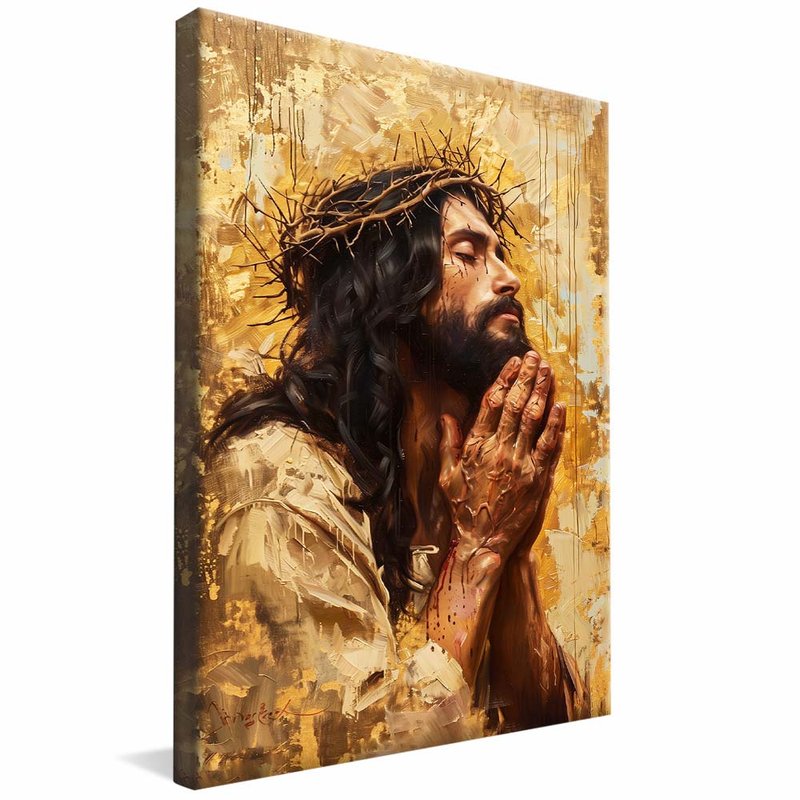 Jesus Praying V1832 Canvas