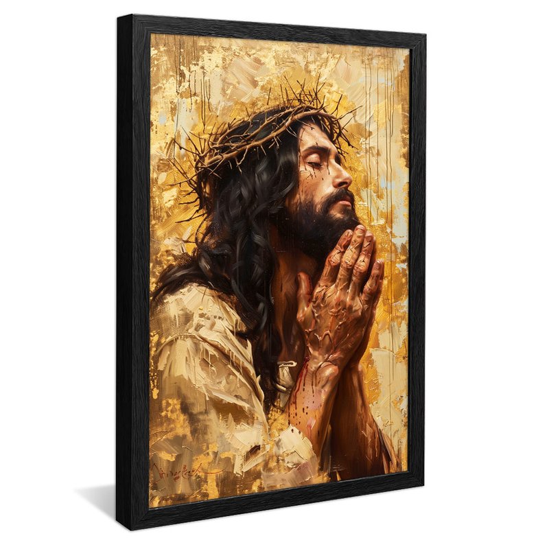 Jesus Praying V1832 Canvas