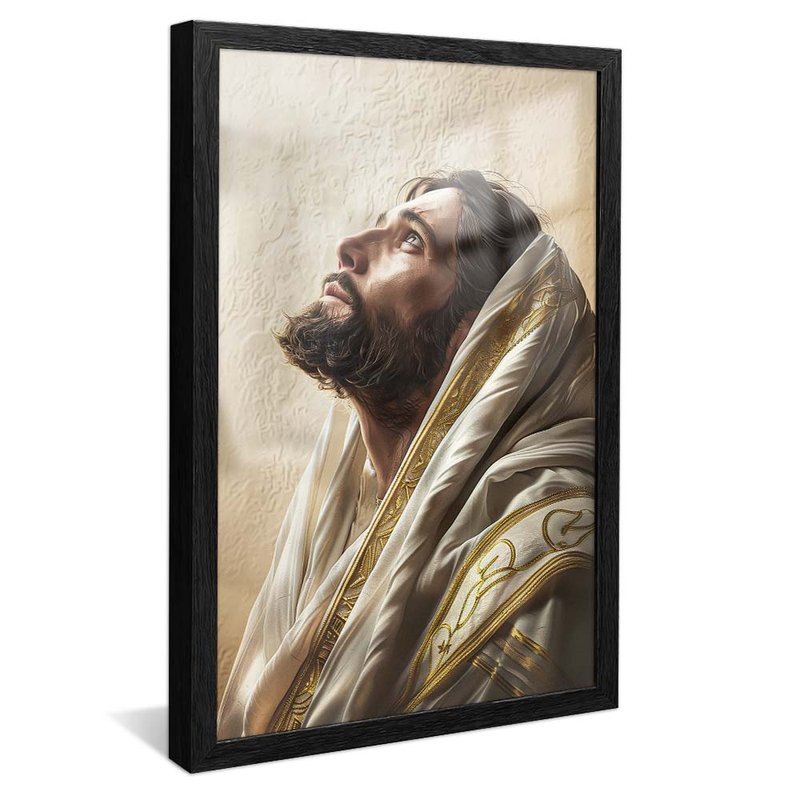 Jesus Talking to Father V1897 Canvas