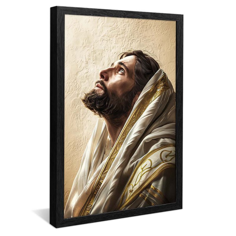 Jesus Talking to Father V1897 Canvas