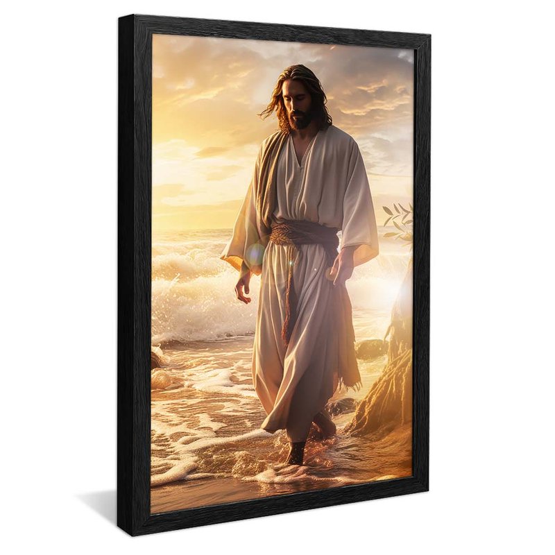 Jesus Walking in the Waters V1652 Canvas