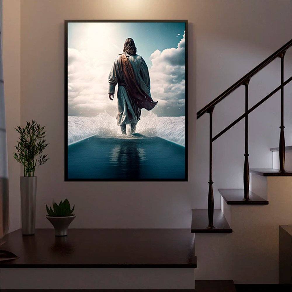 Jesus Walking on Water Canvas