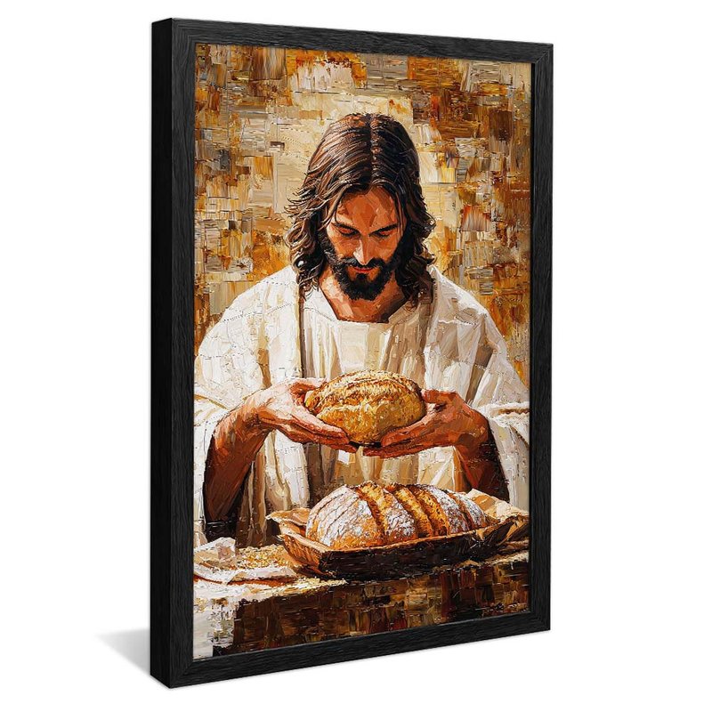 Jesus biging the Brea V2016 Canvas