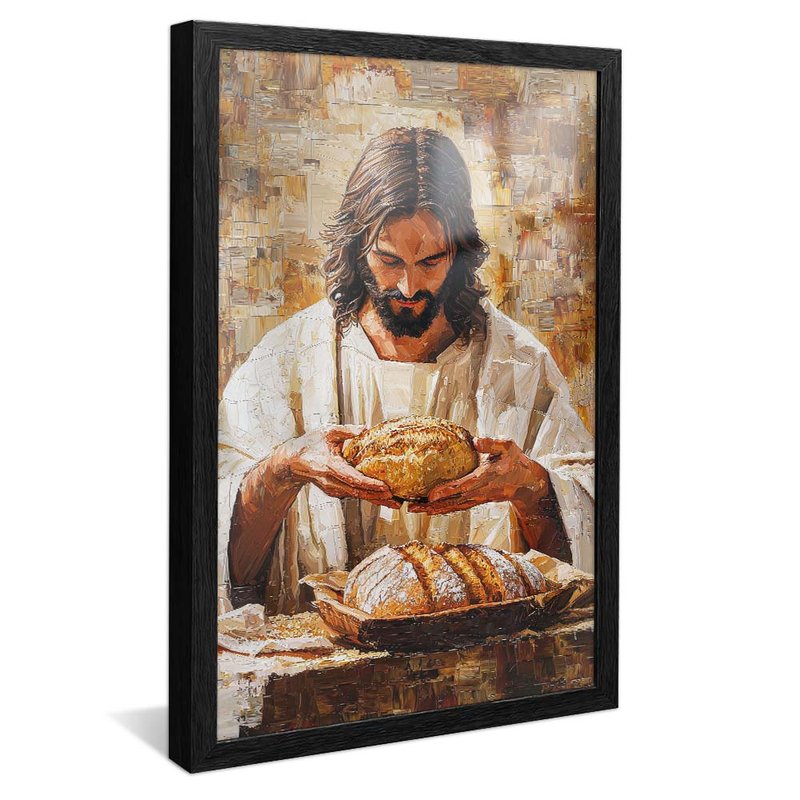 Jesus biging the Brea V2016 Canvas