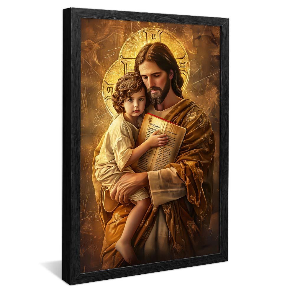 Jesus and Joseph V1922 Canvas