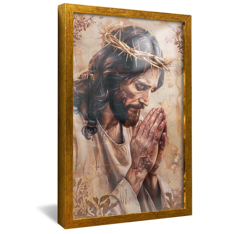 Jesus in Prayer V1834 Canvas