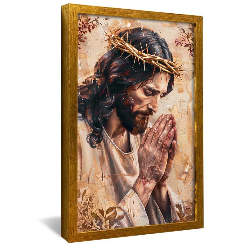 Jesus in Prayer V1834 Canvas