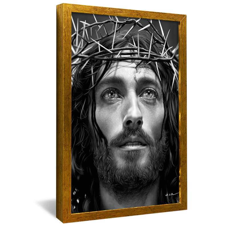 Jesus with Crown of Thorns V1460 Canvas