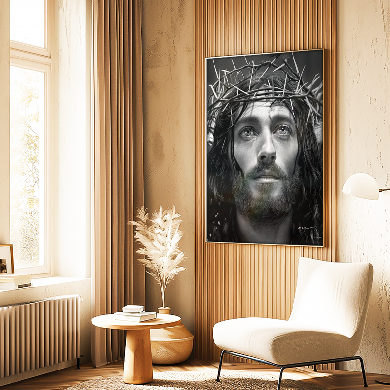 Jesus with Crown of Thorns V1460 Canvas