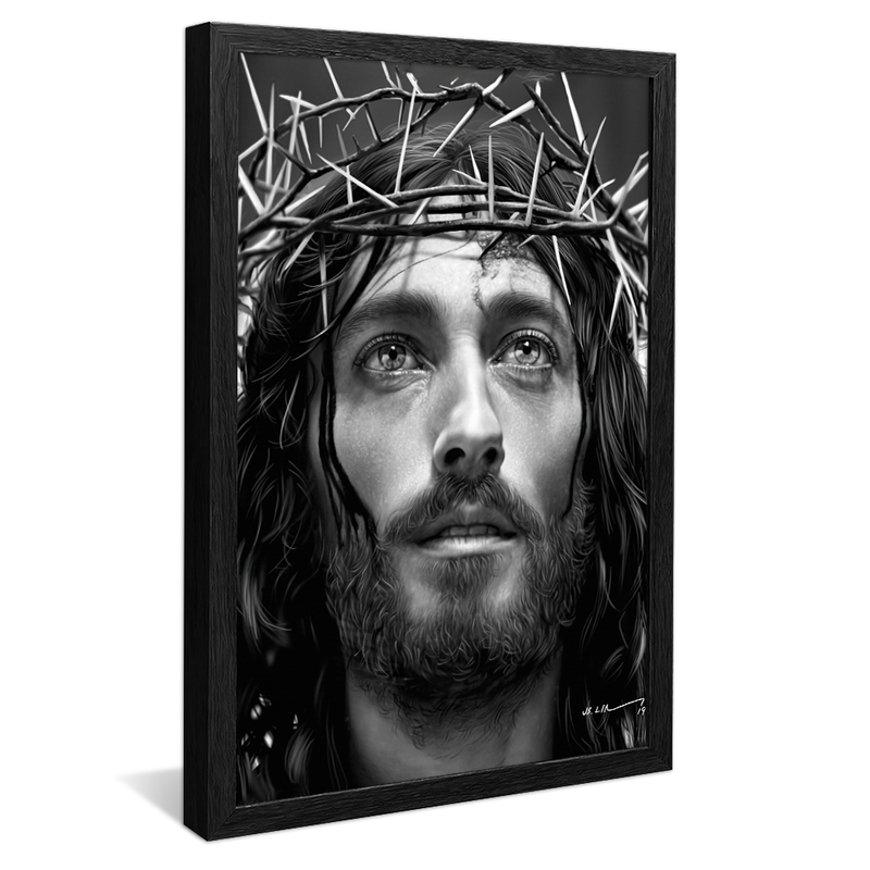 Jesus with Crown of Thorns V1460 Canvas