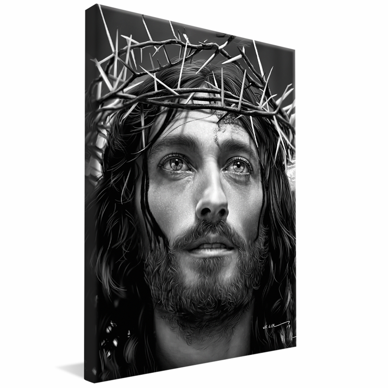 Jesus with Crown of Thorns V1460 Canvas