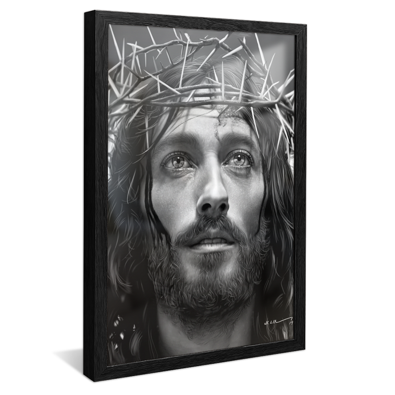 Jesus with Crown of Thorns V1460 Canvas