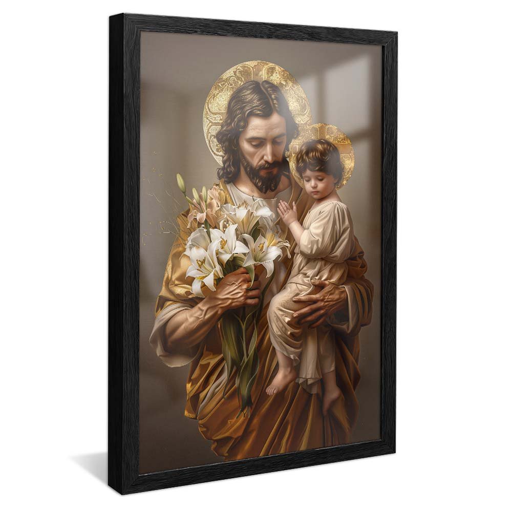 Joseph Holding Jesus V1921 Canvas