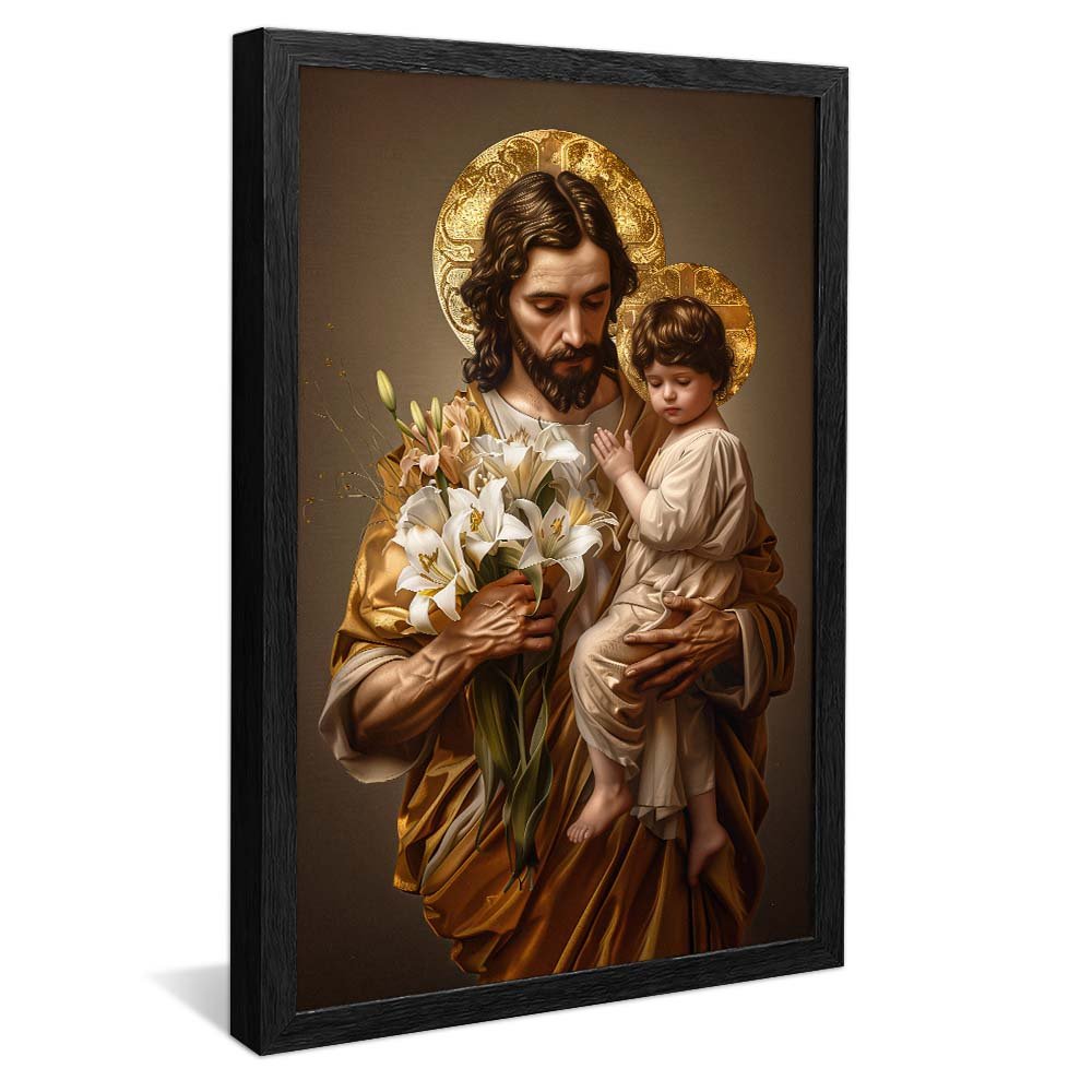 Joseph Holding Jesus V1921 Canvas