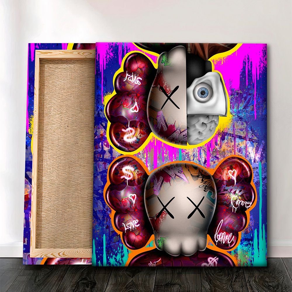 Kaws Graffiti Canvas