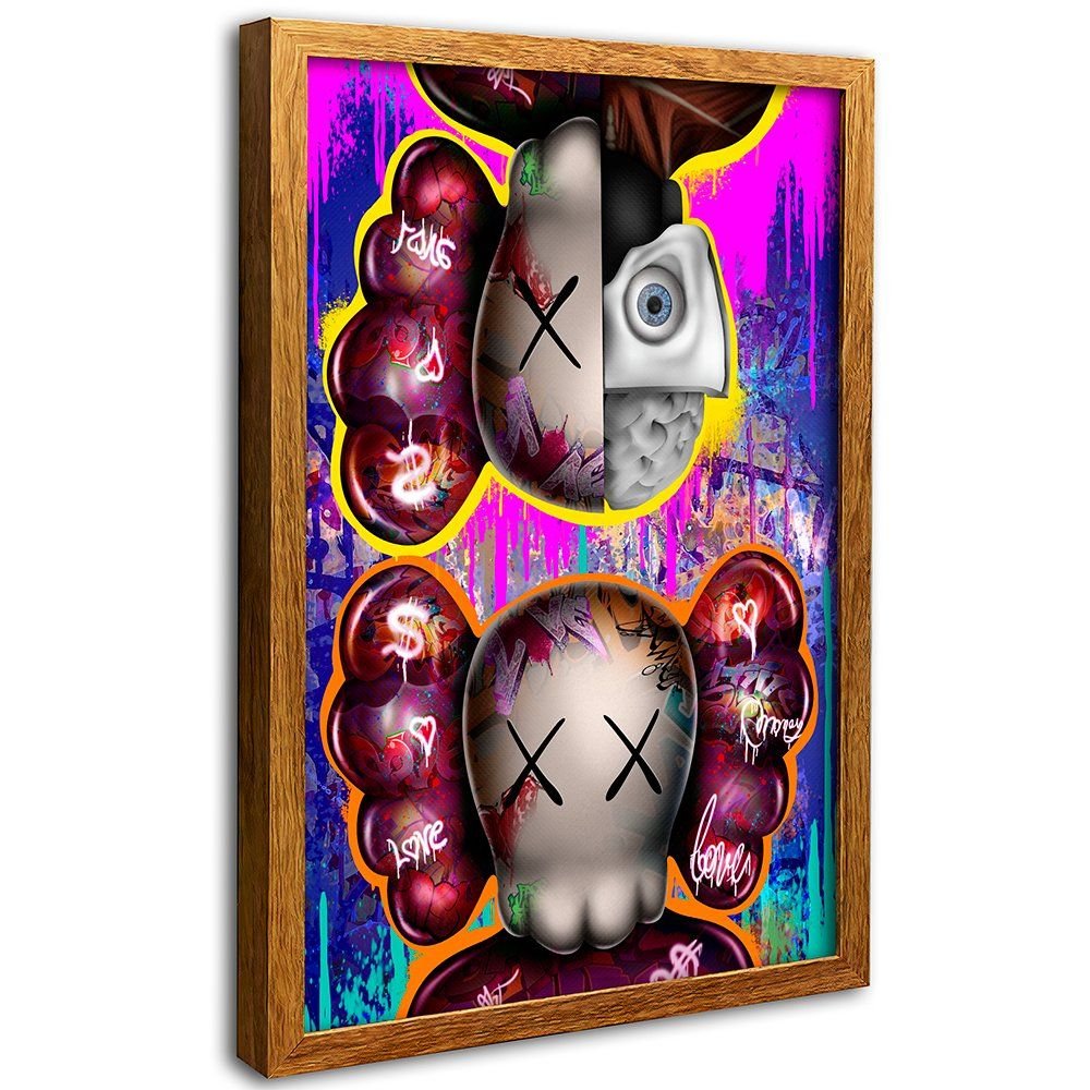 Kaws Graffiti Canvas