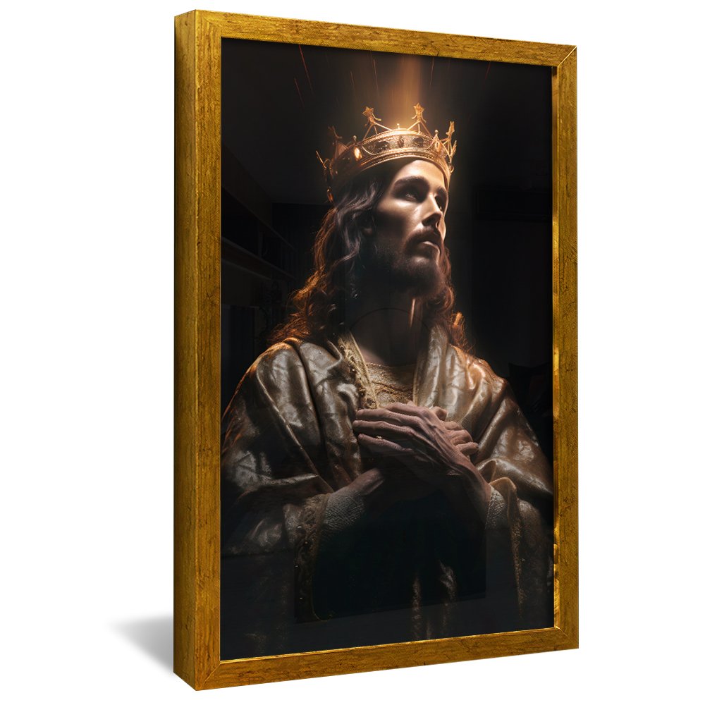 King Jesus Christ Canvas