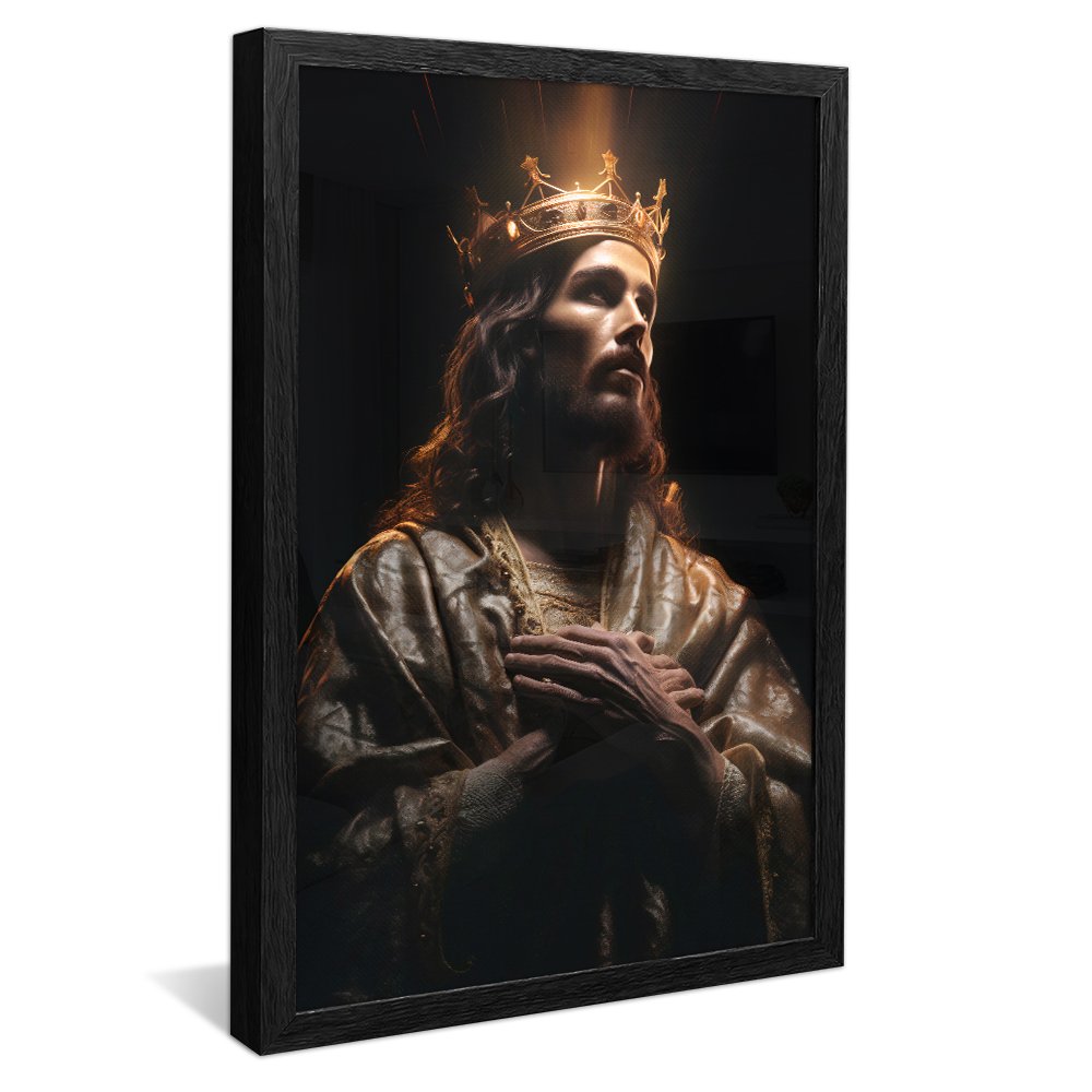 King Jesus Christ Canvas